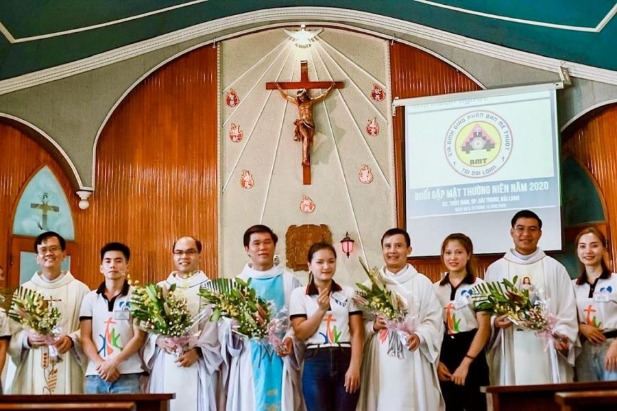 Hình ảnh gia đình Giáo phận Ban Mê Thuột tại Đài Loan