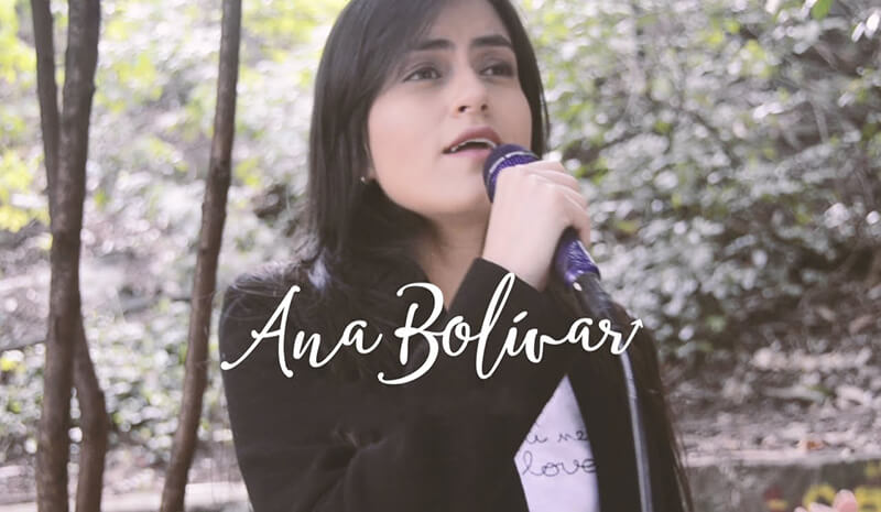 ca sĩ ana bolivar, dùng âm nhạc mang Thiên Chúa đến với mọi người, hát thánh ca
