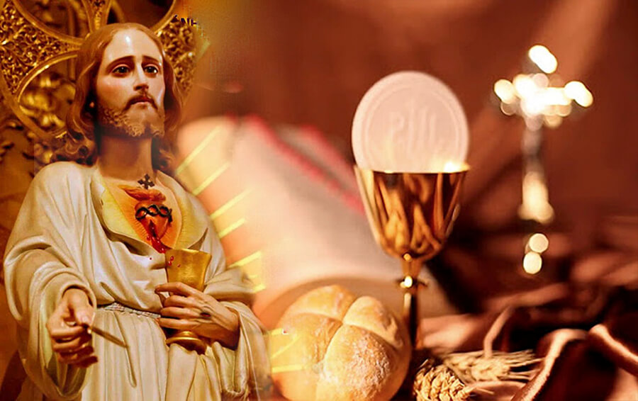 Mình Máu Thánh Chúa, lễ Mình và Máu Thánh Chúa Ki Tô, bánh bởi trời