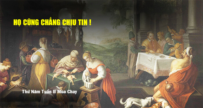 Họ cũng chẳng chịu tin !