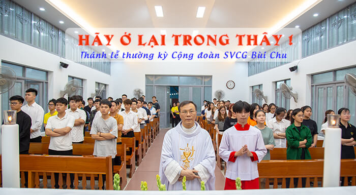 Hãy ở lại trong Thầy !