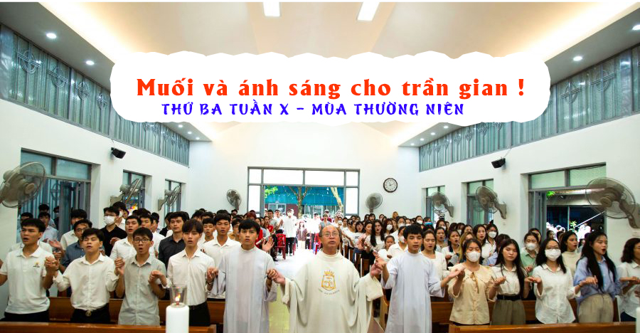 Muối và ánh sáng cho trần gian !