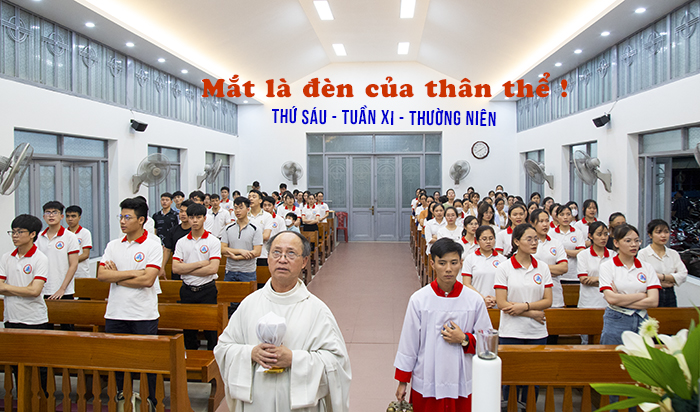 Mắt là đèn của thân thể !