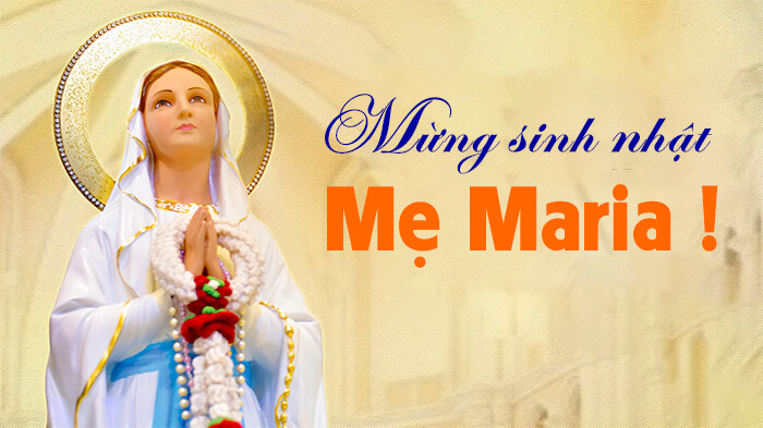 mừng sinh nhật mẹ maria