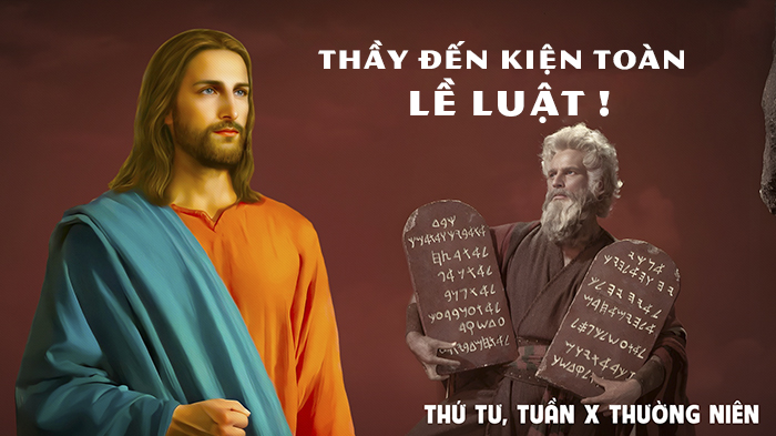 Thầy đến kiện toàn Lề Luật !