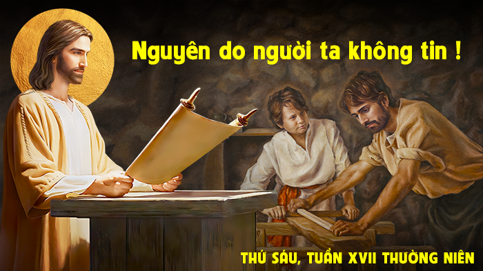 Nguyên do người ta không tin !