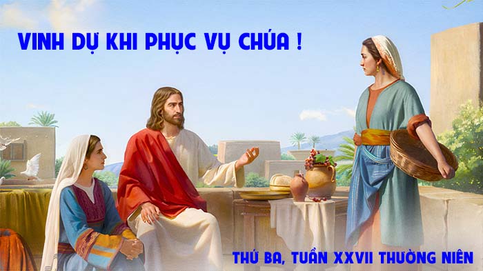 Vinh dự khi phục vụ Chúa !