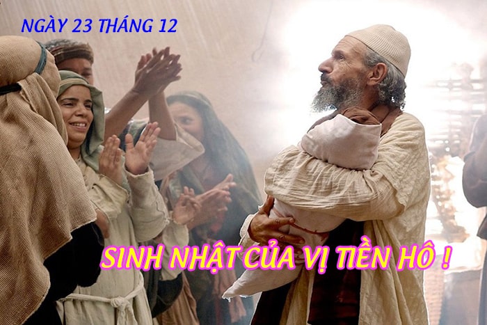 Sinh nhật của vị Tiền hô !