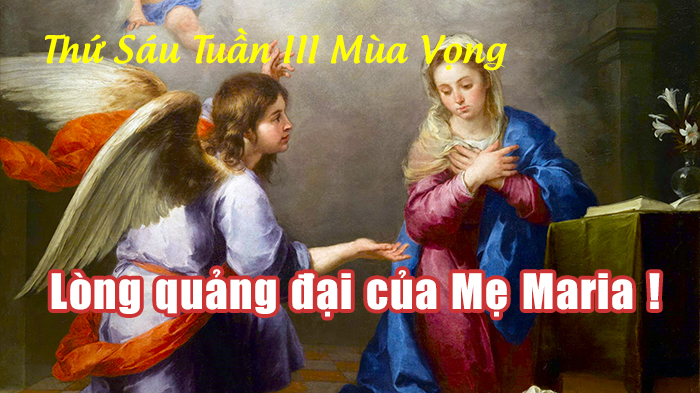 Lòng quảng đại của Mẹ Maria !