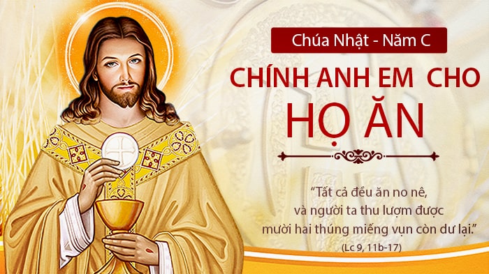 Chính anh em cho họ ăn !
