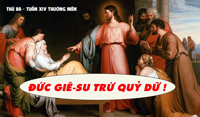 Đức Giê-su trừ quỷ dữ !