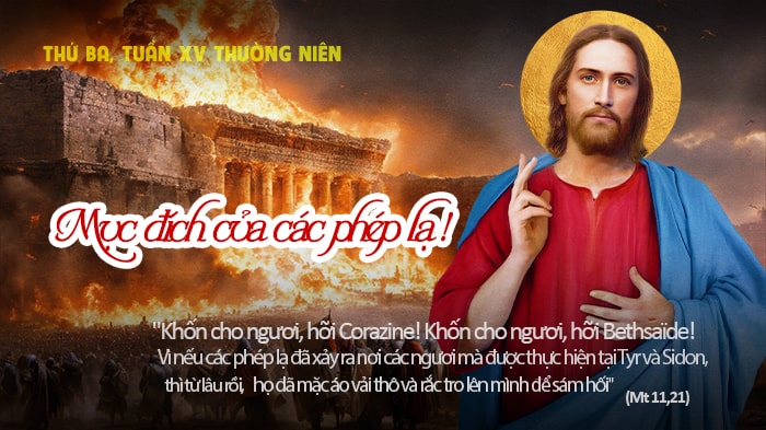 Mục đích của các phép lạ !