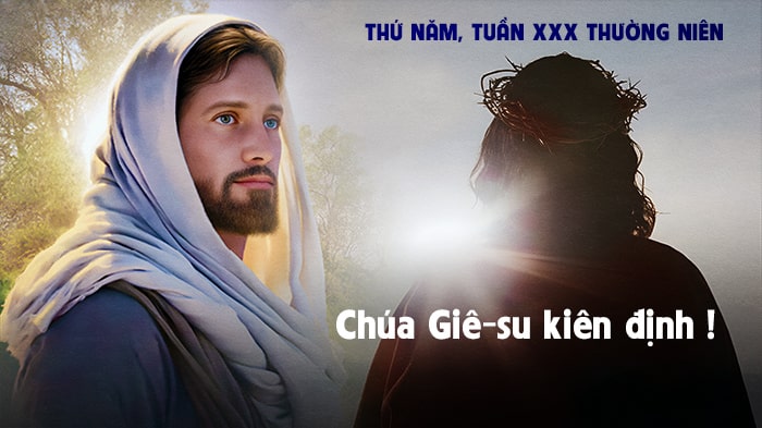 Chúa Giê-su kiên định !