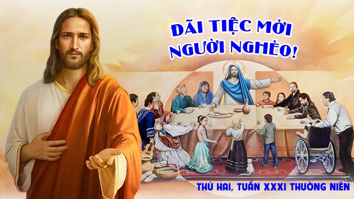 Đãi tiệc mời người nghèo !
