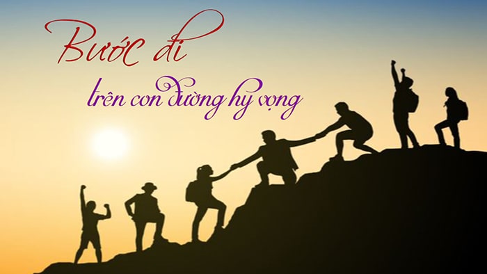 Sống tuổi trẻ trong hy vọng.