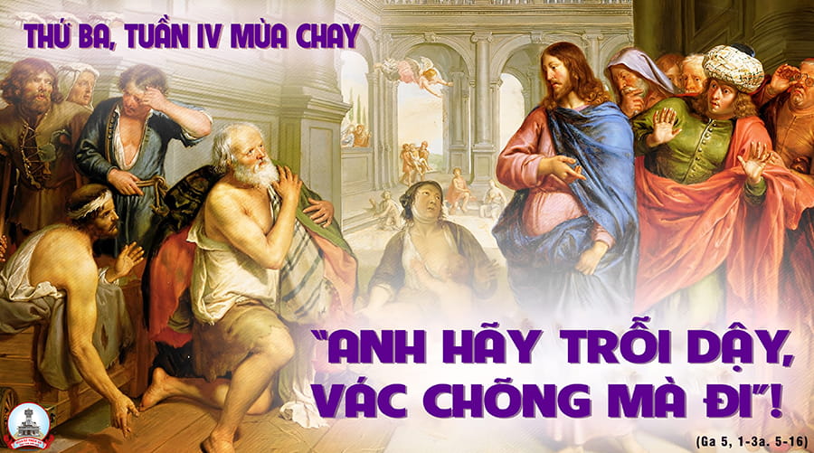 Chúa Giê-su đi bước trước !