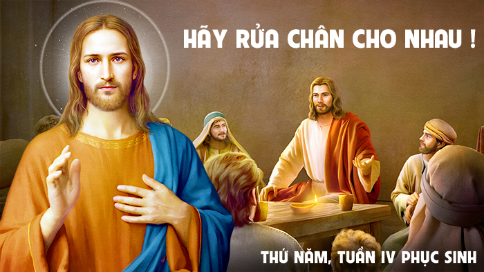 Hãy rửa chân cho nhau !