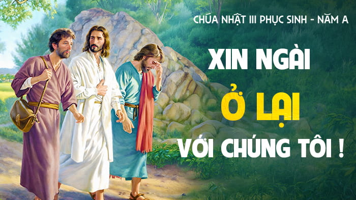 Xin Ngài ở lại với chúng tôi