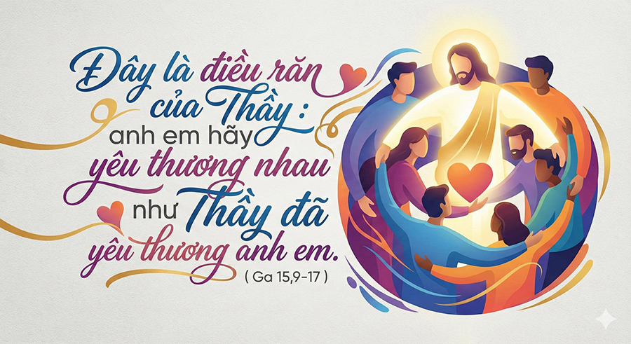 Yêu nhau như Thầy yêu !
