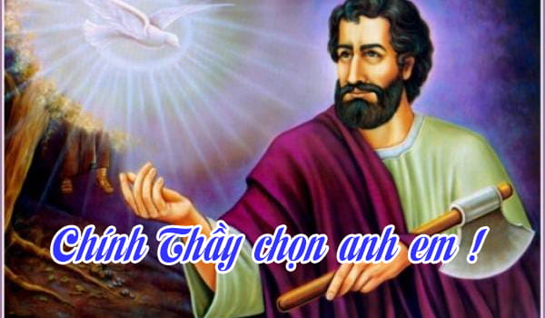 Chính Thầy chọn anh em !