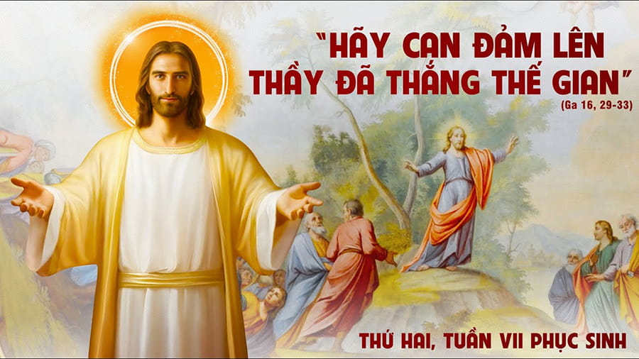 Các con hãy can đảm lên!