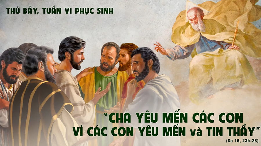 Thầy trở về cùng Chúa Cha !