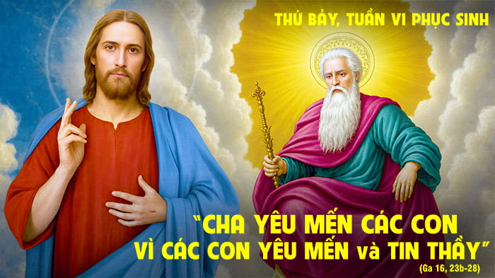 Thầy trở về cùng Chúa Cha !