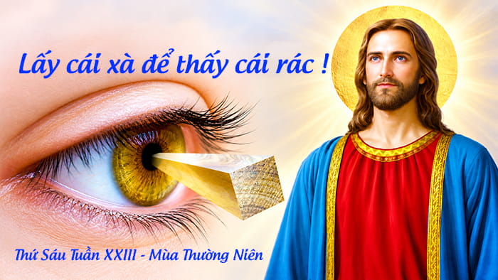 Lấy cái xà để thấy cái rác