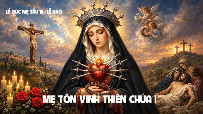 Mẹ tôn vinh Thiên Chúa !