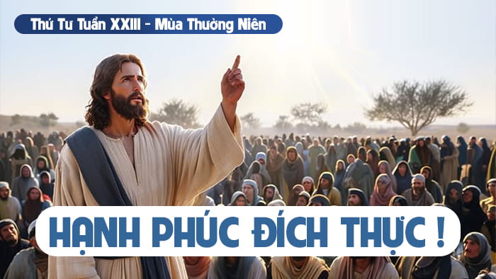 Thứ Tư Tuần XXIII - Mùa Thường Niên