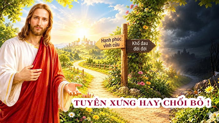 Tuyên xưng hay chối bỏ !
